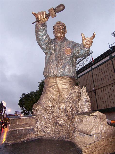 Chicago Cubs Photos: Harry Caray statue at Wrigley Field