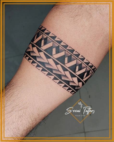 Maori band tattoo design | Band tattoo designs, Tribal tattoos for men ...