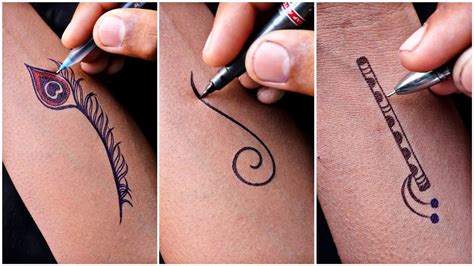 krishna flute tattoo designs - wordsthatstartwithmar