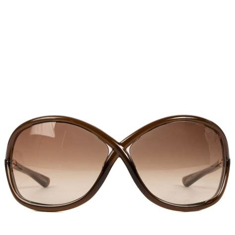 Tom Ford Brown Whitney Sunglasses Labellov Buy and Sell Authentic Luxury