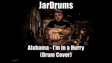 Alabama - I'm in a Hurry (Drum Cover) - YouTube