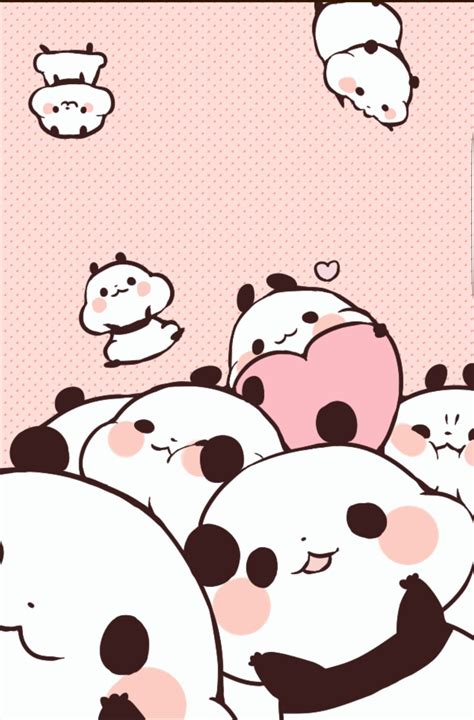 Panda Wallpaper Cartoon | Meriang Wall