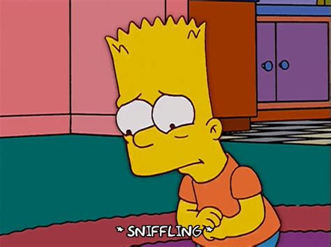 Bart Simpson Crying GIF - Find & Share on GIPHY