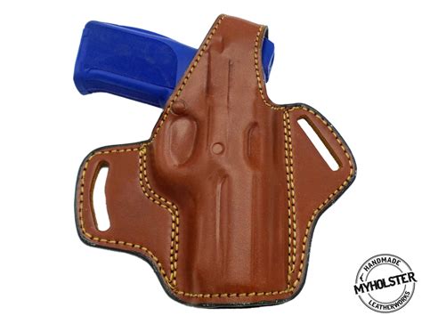 Ruger SR9 OWB Thumb Break Leather Belt Holster – MyHolster