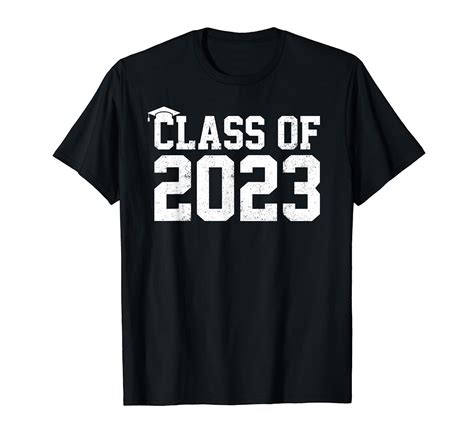 Class Of 2023 Graduation Shirt Senior High School College T Shirt | Zilem