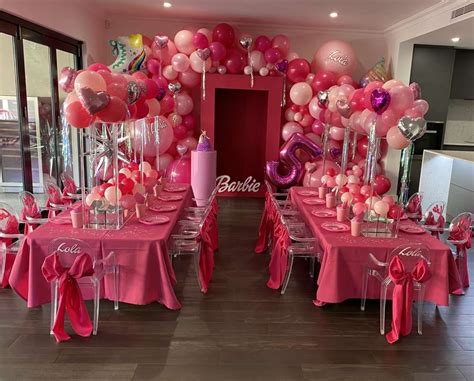 Barbie Birthday Party Ideas | Photo 3 of 9 | Barbie party decorations ...