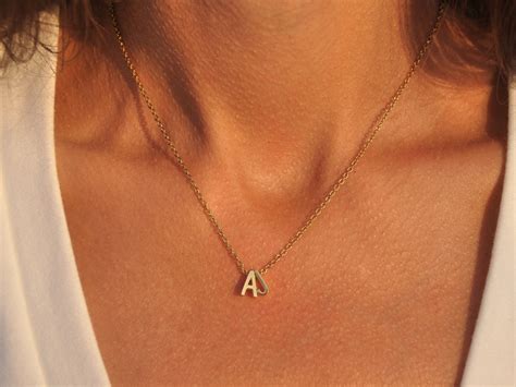 2 Initial Necklace Personalized Necklace With Two Initials, Double ...