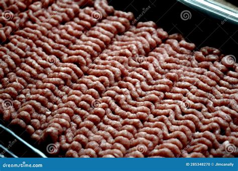 Raw hamburger meat stock photo. Image of chopped, fresh - 285348270