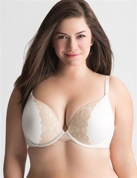 Plus Size Plunge Bra | U Plunge & Deep Plunge Bras | Lane Bryant ...