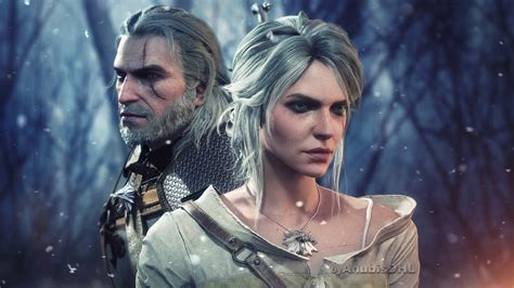 Geralt and Ciri by AnubisDHL on DeviantArt