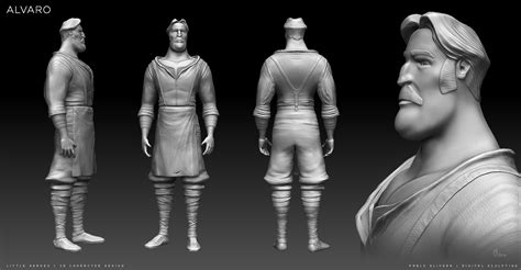 ArtStation - Alvaro ( 3d character modeling / sculpting )