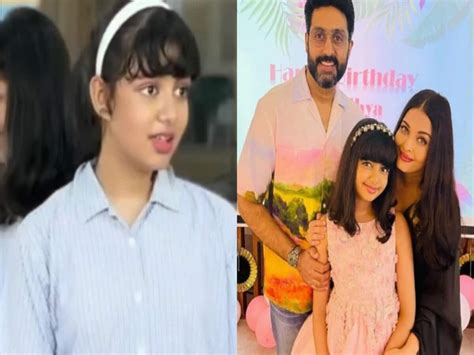 Aaradhya Bachchan throwback video viral wearing makeup in school users ...