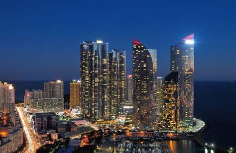 Marine City Busan | Busan south korea, Skyline, South korea