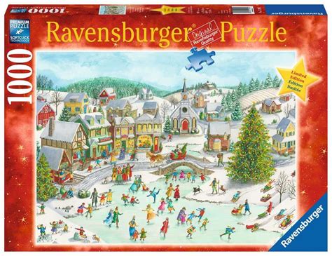 Ravensburger: Playful Christmas Day (1000) - Pusselbutiken.se