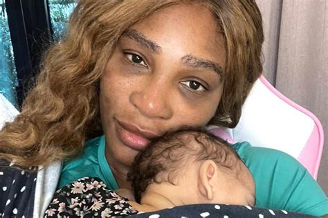 Serena Williams Shares Photo Cuddling Baby Adira After Saying She's ...