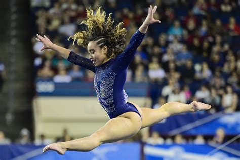 Watch Gymnast Katelyn Ohashi Take Off Her Sweatpants While Doing a ...