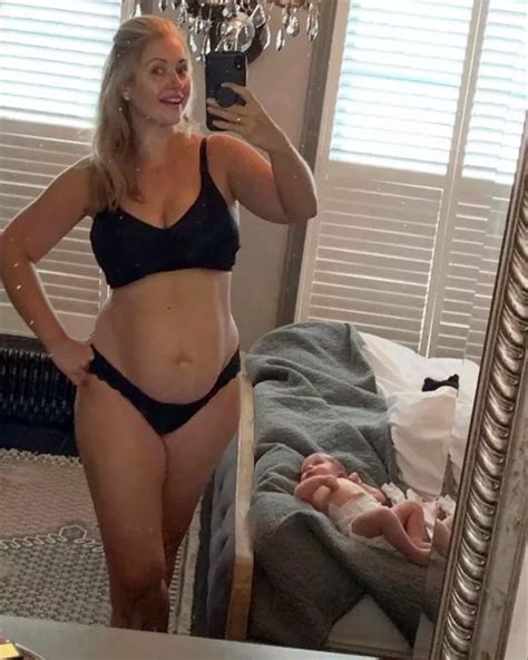 Sky Sports presenter Hayley McQueen embraces post-baby body - Mirror Online