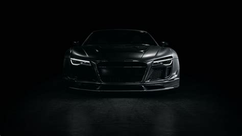 Download wallpaper 1920x1080 audi, r8, sports car, tuning, front view ...