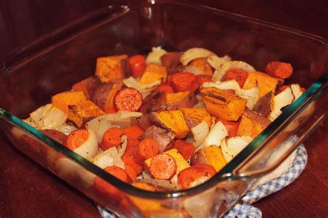 Lilyquilt: Roasted Winter Vegetables for Christmas Dinner