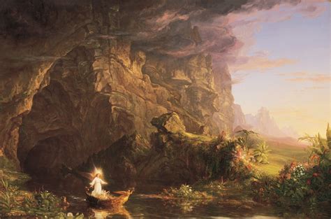 The Voyage of Life: Childhood by Thomas Cole - Art Renewal Center