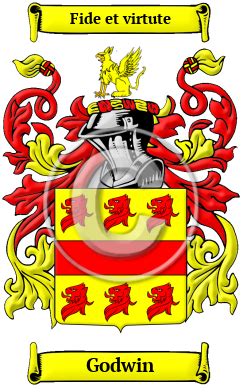 Godwin Name Meaning, Family History, Family Crest & Coats of Arms