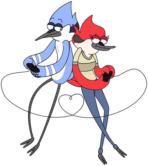 regular show - mordecai & margaret | cartoon network | Regular show ...