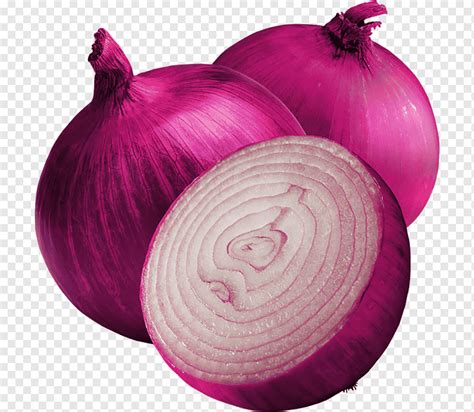 Three red onions, Surat French onion soup Red onion Vegetable, Three ...