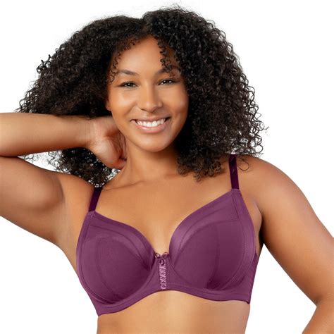 Shea Plunge Unlined Bra - Blackberry – Parfait Lingerie