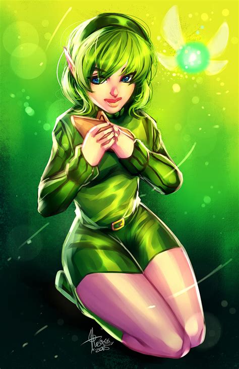 Saria's Song-FANART :D by xdtopsu01 on DeviantArt