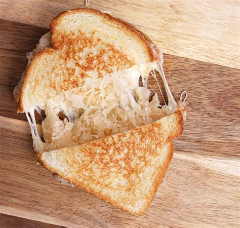 Muenster Kraut Grilled Cheese Sandwich - Frank's Kraut