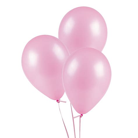 9" Light Pink Latex Balloons (2Dz) - Party Decor - 24 Pieces - Walmart ...