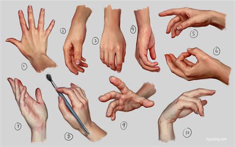 Hand Study 1 by irysching.deviantart.com on @deviantART | 手 | Pinterest ...