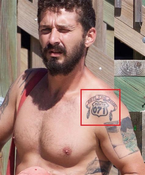 Shia LaBeouf's 23 Tattoos & Their Meanings - Body Art Guru