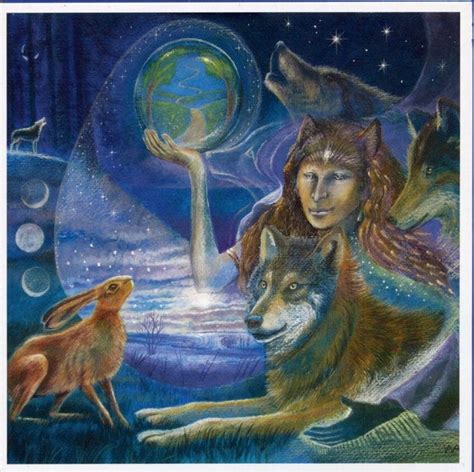 Wolf Woman | Wolf art, Art, Fantasy paintings