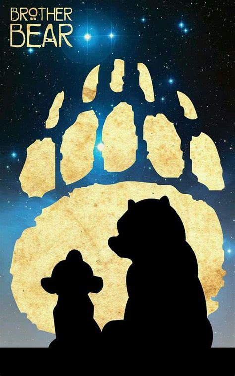 Irmão Urso. | Disney posters, Disney movie posters, Brother bear