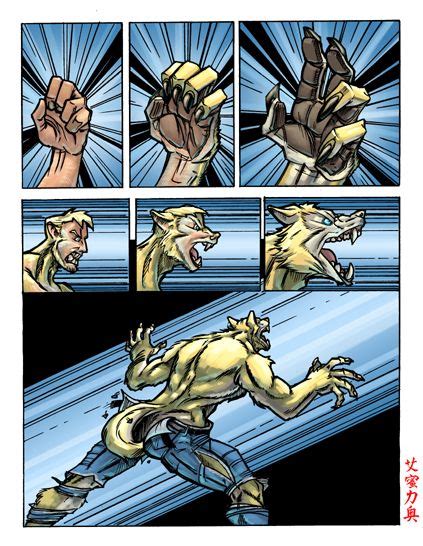 Shapeshifter Wolf - Comic page 3 #werewolf #shapeshifter #werewolves # ...