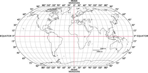 printable map with latitude and longitude | World map latitude ...