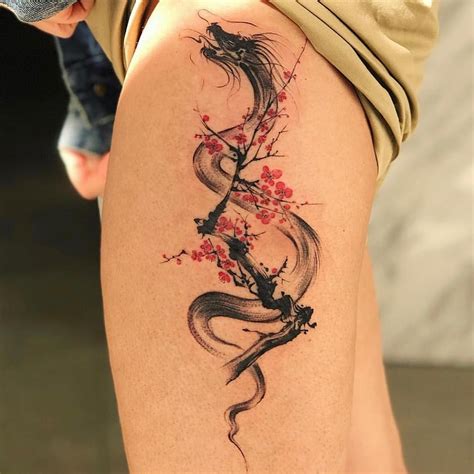 Dragon Tattoo Ideas For Females | ccmclaudiamonteiro