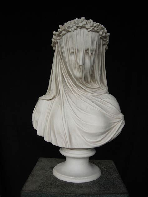 Veiled Lady Bust | Bust sculpture, Sculpture, Marble sculpture