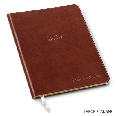 Personalized Pocket Weekly Leather Planners | Gallery Leather