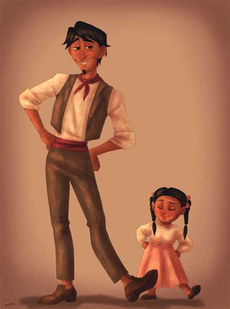 Hector and his daughter, Coco from Coco | Disney animation, Disney ...