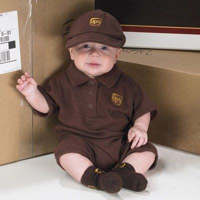 UPS Guy Baby Driver Costume (12mo) | Baby batman, Childrens halloween ...