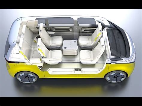 VW I.D. BUZZ INTERIOR REVIEW 2018 VW Campervan INTERIOR 2018 Electric ...