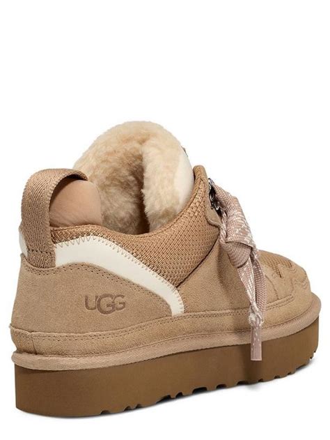 UGG Lowmel Lace Up Trainer - Sand | very.co.uk