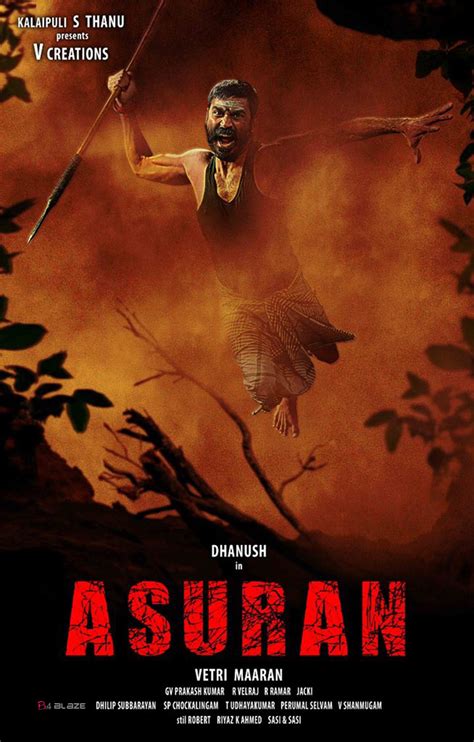 Dhanush's Asuran Movie Second Poster is Awesome! - B4blaze