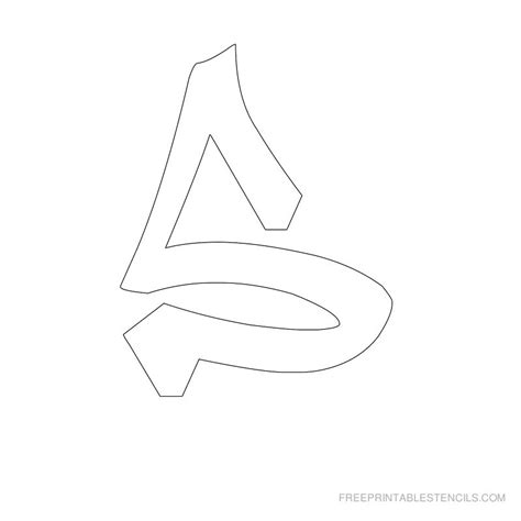 Free Printable Graffiti Alphabet Stencils