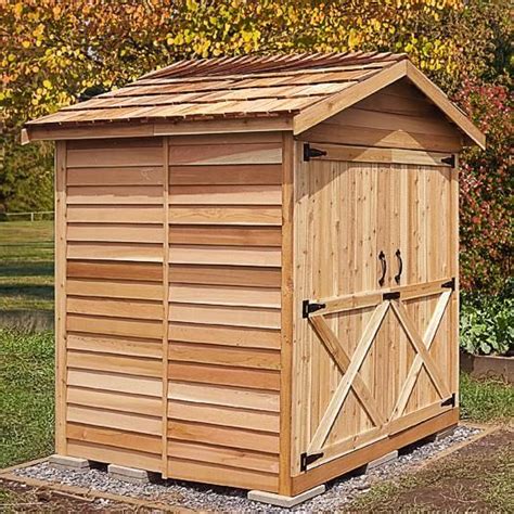 8x8 Wood Shed for Sale, Mini Tool Storage Shed Kits | Diy shed plans ...