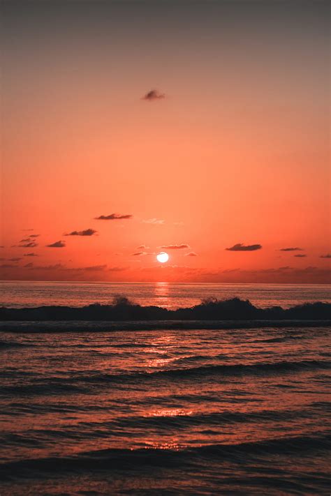 Peaceful sunset, beaches, calm, HD phone wallpaper | Peakpx