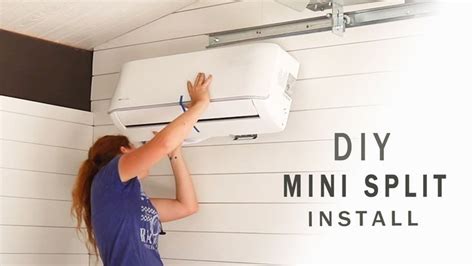 DIY Ductless Mini Split Install - MrCool Unit | Ductless mini split ...