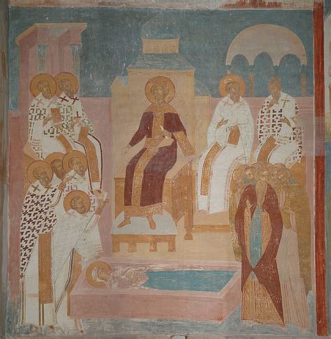 Fresco Depicting the Council of Chalcedon (Illustration) - World ...